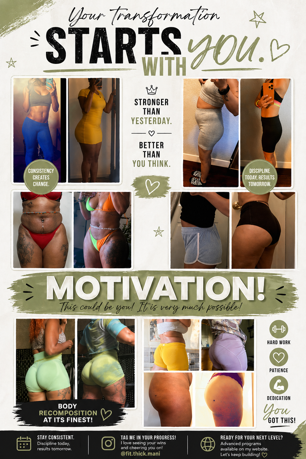 BULKY BABE: 8 WEEK RECOMP PROGRAM